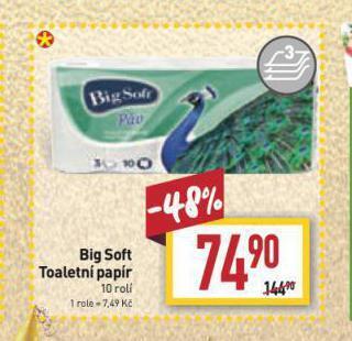 Billa Big soft toaletní papír nabídka