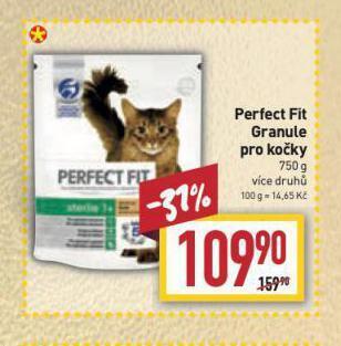 Billa Perfect fit granule pro kočky nabídka