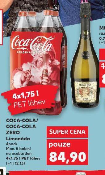 Kaufland Coca cola 4pack nabídka