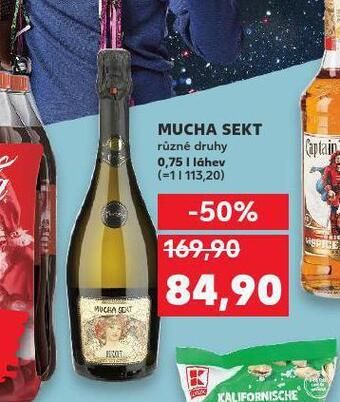 Kaufland Mucha sekt nabídka