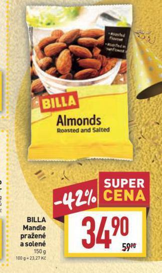 Billa Mandle nabídka