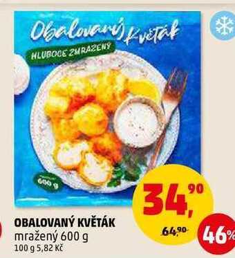 Penny Market Obalovaný květák, 600 g nabídka