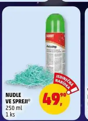 Penny Market Nudle ve spreji, 1 ks nabídka