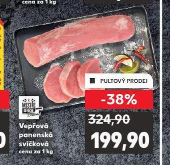 Kaufland Vepřová panenská svíčková nabídka