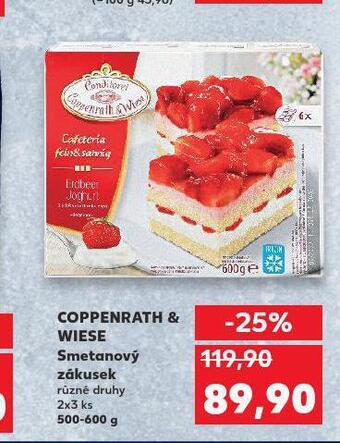 Kaufland Coppenrath & wiese smetanový zákusek nabídka
