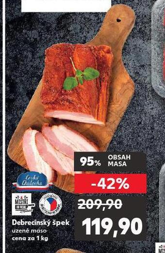 Kaufland Debrecínský špek nabídka