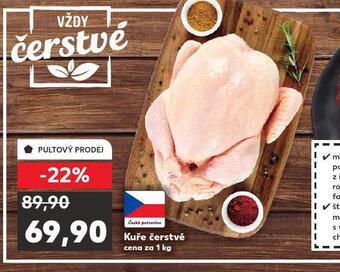 Kaufland Kuře čerstvé nabídka