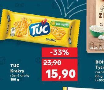 Kaufland Tuc krekry nabídka