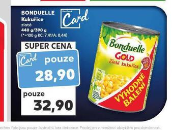 Kaufland Bonduelle kukuřice nabídka