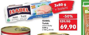 Kaufland Isabel tuňák nabídka