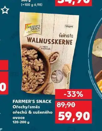 Kaufland Ořechy / směs ořechů & sušeného ovoce nabídka