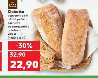 Kaufland Ciabatta nabídka