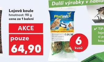 Kaufland Lojová koule nabídka