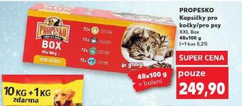 Kaufland Propesko kapsičky pro kočky nabídka