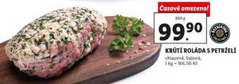 Lidl Krůtí roláda s petrželí, 600 g nabídka