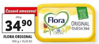 Lidl Flora original, 225 g nabídka