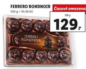 Lidl Ferrero rondnoir, 138 g nabídka