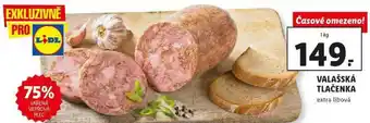 Lidl Valašská tlačenka, 1 kg nabídka