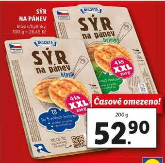 Lidl Sýr na pánev, 200 g nabídka