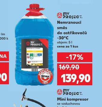 Kaufland Nemrznoucí směs do ostřikovačů nabídka