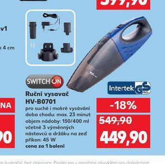 Kaufland Ruční vysavač nabídka