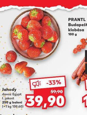 Kaufland Jahody nabídka