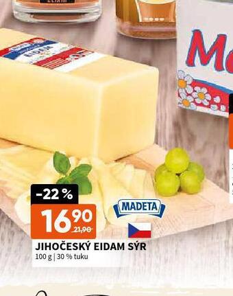 Terno Jihočeský eidam 30% nabídka