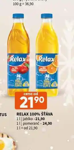 Terno Relax 100% šťáva jablko nabídka