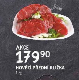 Terno Hovězí přední kližka nabídka