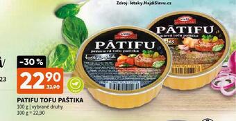 Terno Patifu tofu paštika nabídka