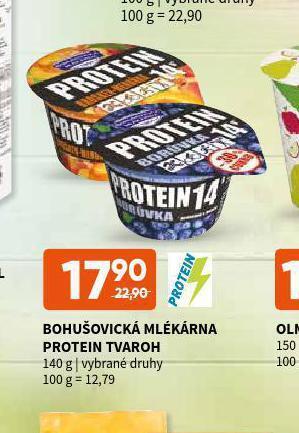 Terno Bohušovická mlékárna protein tvaroh nabídka
