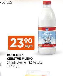 Terno Bohemilk čerstvé mléko nabídka