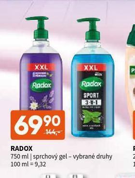 Terno Radox sprchový gel nabídka