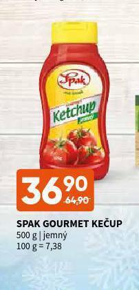 Terno Spak gourmet kečup nabídka
