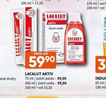 Terno Lacalut aktiv zubní pasta nabídka