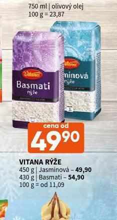 Terno Vitana rýže basmati nabídka