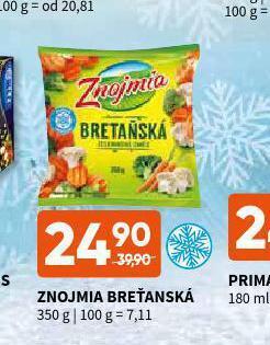 Terno Znojmia bretaňská nabídka