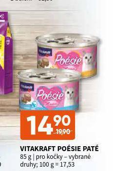 Terno Vitakraft poésie paté nabídka
