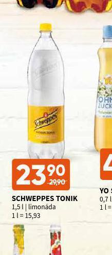 Terno Schweppes tonik nabídka
