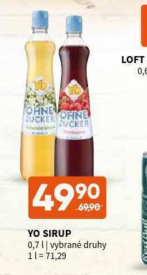 Terno Yo sirup nabídka