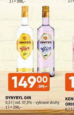 Terno Dynybyl gin nabídka