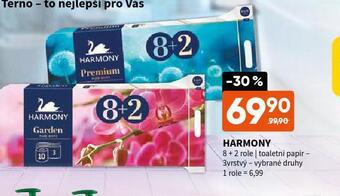 Terno Harmony toaletní papír nabídka