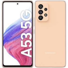 Mobilní telefon samsung galaxy a53 5g 6gb/128gb (sm-a536bzoneue) oranžový