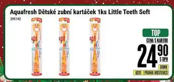 Tamda Foods Aquafresh dětské zubní kartáček 1ks little teeth soft nabídka