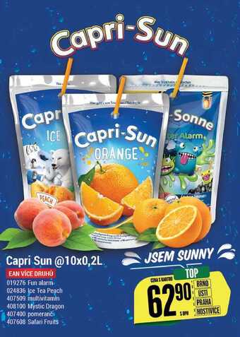 Tamda Foods Capri sun @10x0,2 l nabídka