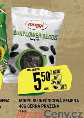 Tamda Foods Mogyi slunečnicová semena 40g černá pražená nabídka