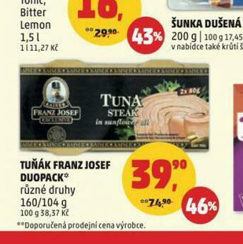 Penny Market Tuňák franz josef nabídka