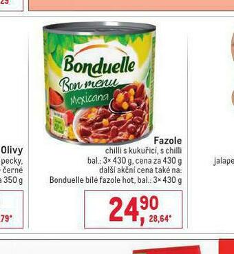 Makro Fazole nabídka