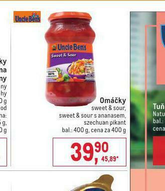Uncle bens omáčky