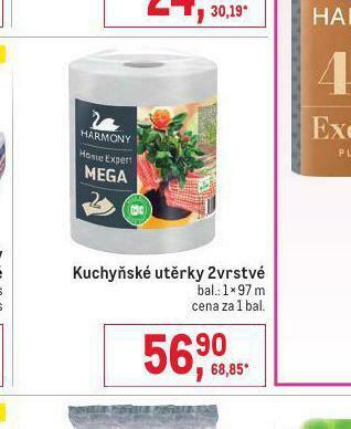 Makro Harmony kuchyňské utěrky nabídka